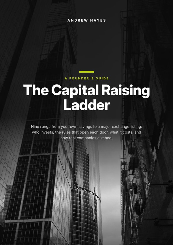 Cover of The Capital Raising Ladder by Andrew Hayes